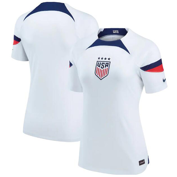 USA maglia da casa da donna prima divisa da calcio da donna maglia da calcio sportiva 2022-2023